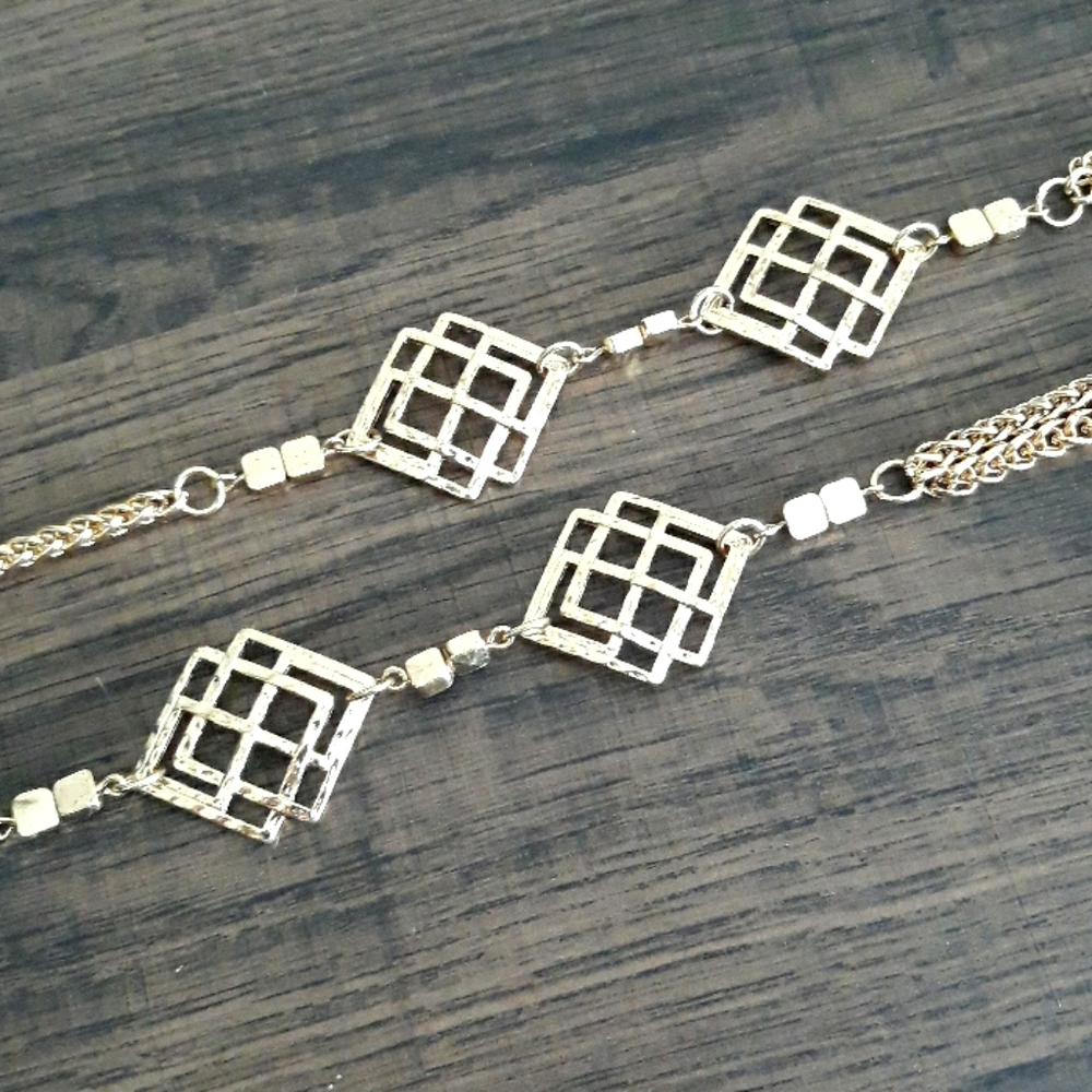 Gold necklace